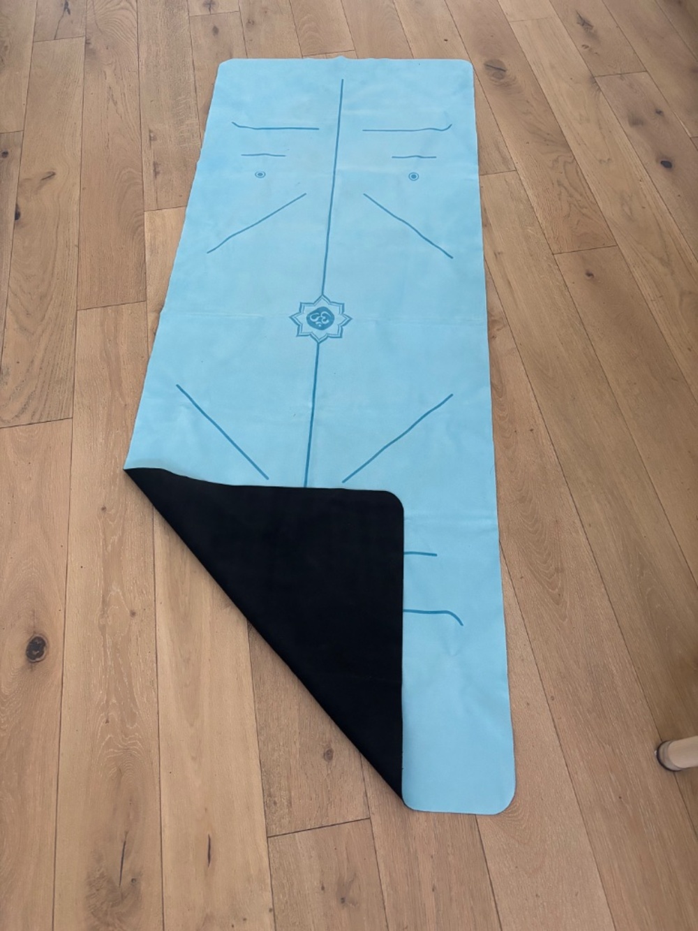 Yoga Mat Foldable 1/16 Inch Thick Non-Slip Travel Yoga Mat with bag - Picture 2 of 7